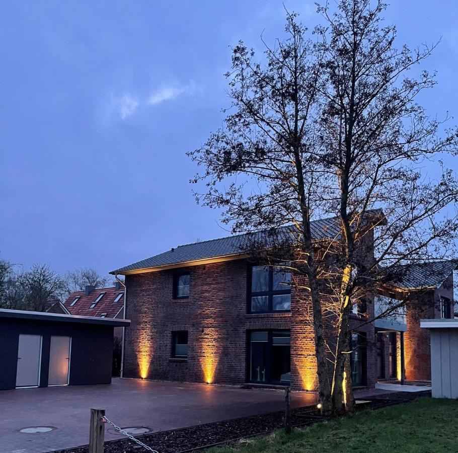 Ferienwohnung Hein Am Nordseedeich Butjadingen Esterno foto