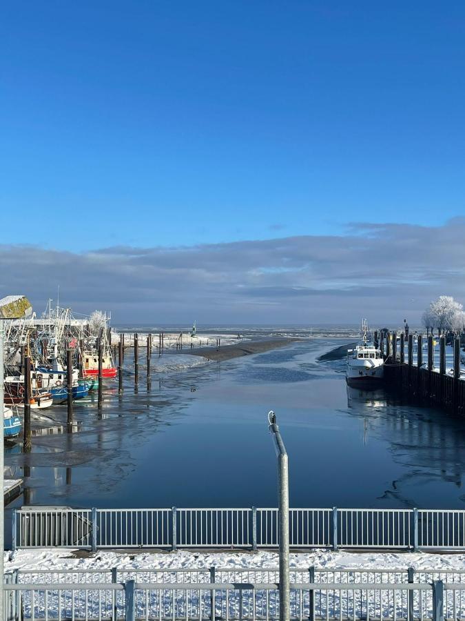 Ferienwohnung Hein Am Nordseedeich Butjadingen Esterno foto