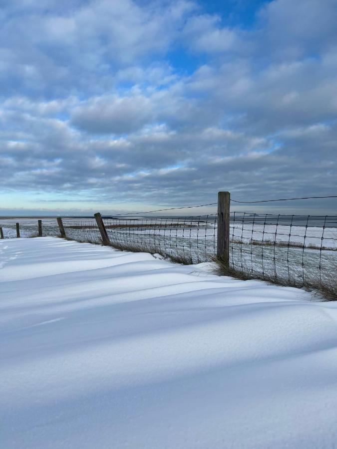Ferienwohnung Hein Am Nordseedeich Butjadingen Esterno foto