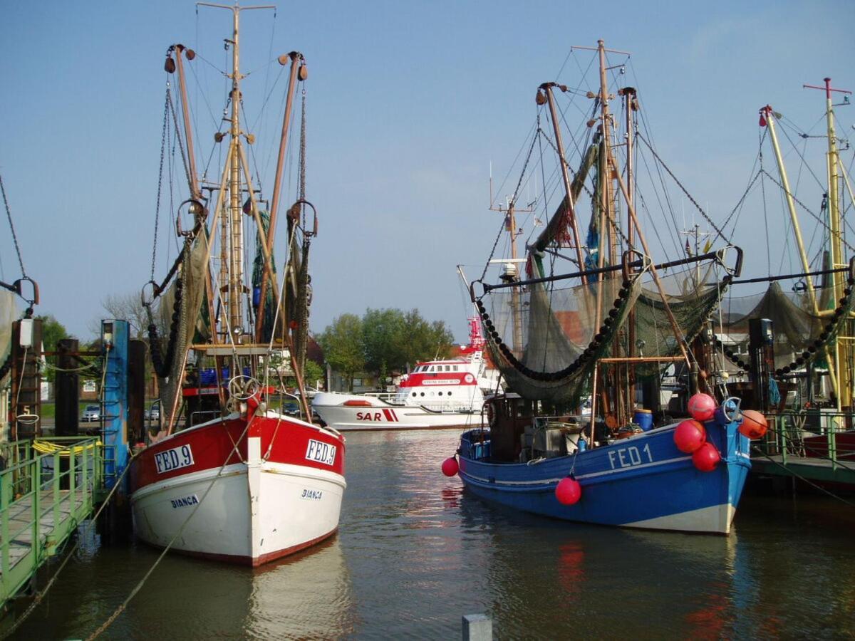 Ferienwohnung Hein Am Nordseedeich Butjadingen Esterno foto